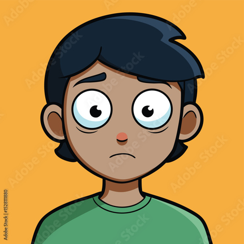 A person with a haunted expression, eyes reflecting past trauma or deep emotional pain.