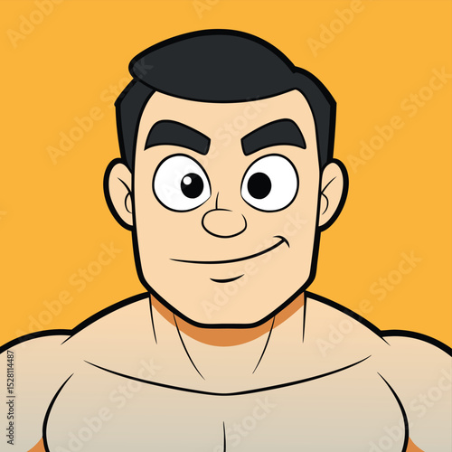 A slight, knowing smirk, with eyes conveying a sense of shared secret or cleverness.