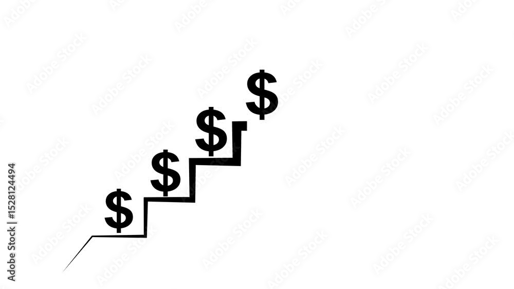 An image of a digital graph with dollar signs and rising bars displayed in golden hues on a dark background. An image of a digital graph with dollar signs and rising bars displayed in golden hues on a dark background.