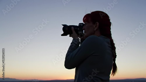 Sunrise photography silhouette