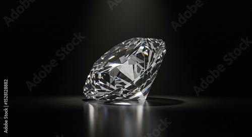 Exotic Diamond Crystal – Radiant Gemstone Elegance
