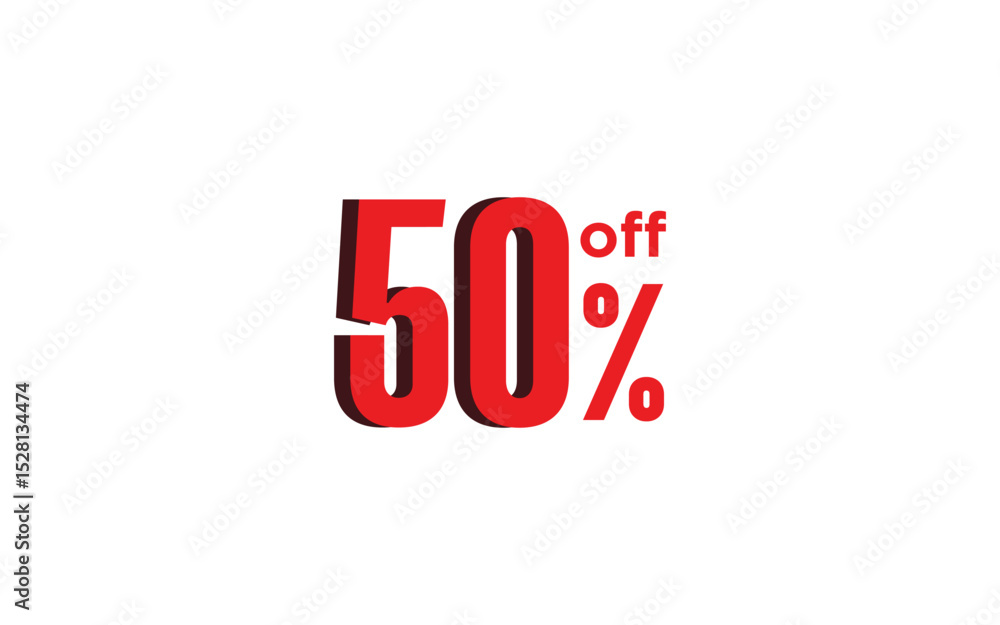 Sale up to 50% off sign. Seventy percent discount. Special offer symbol. Discount promotion. Vector design. Sale up to 50% off sign. Seventy percent discount. Special offer symbol. Discount promotion. Vector design.