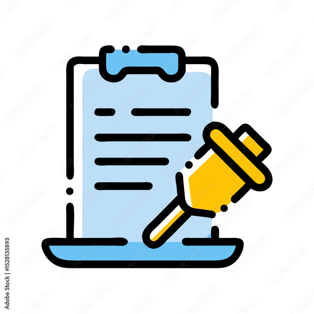 legal compliance broken line style icon legal compliance broken line style icon