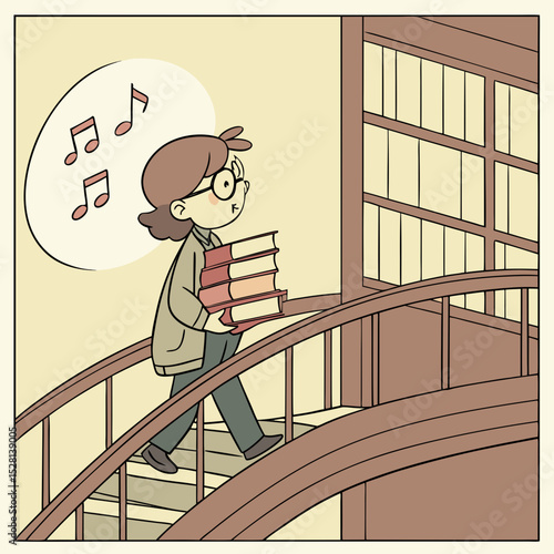 man on the balcony