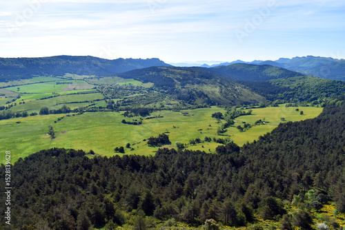 Spring landscape of Valdere...