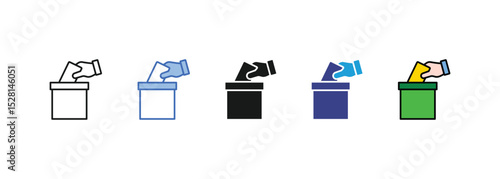 Election polling box 