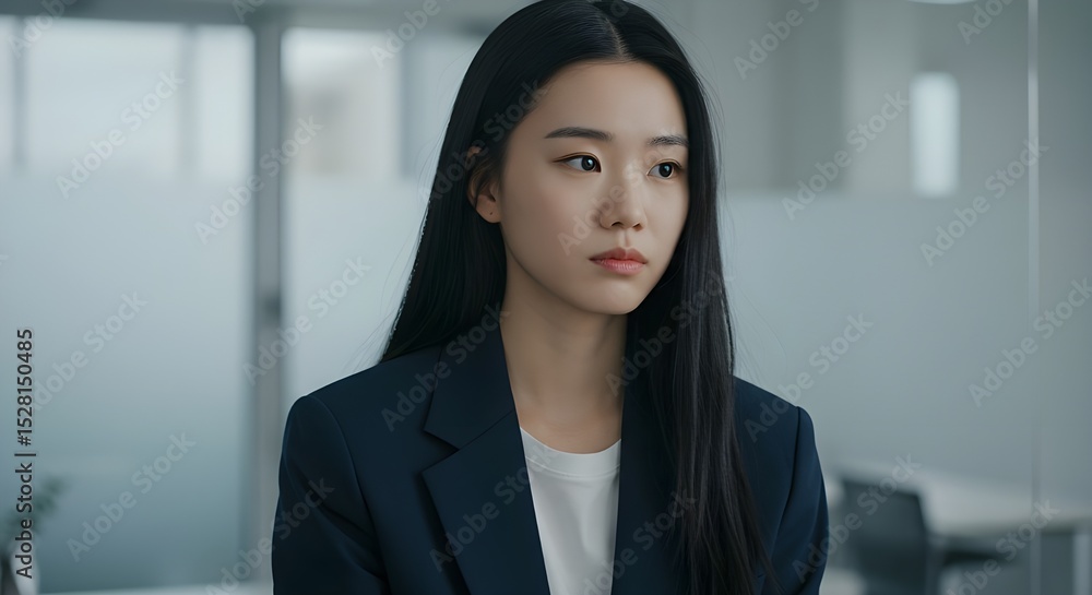 portrait of a young business woman portrait of a young business woman