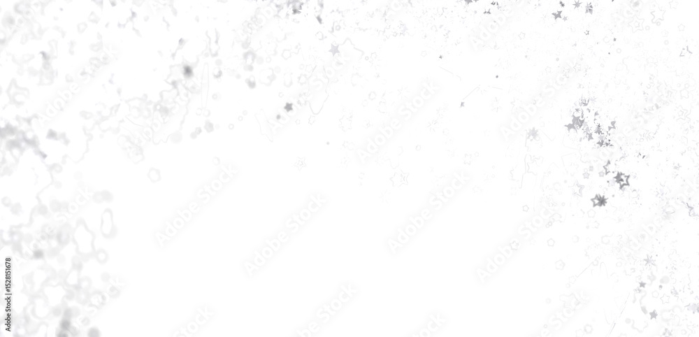 Obraz premium Abstract image featuring a white background adorned with subtly scattered gray stars.