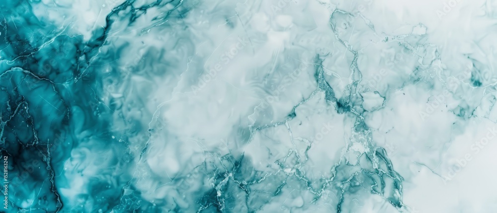 Obraz premium Turquoise Marble Texture Background