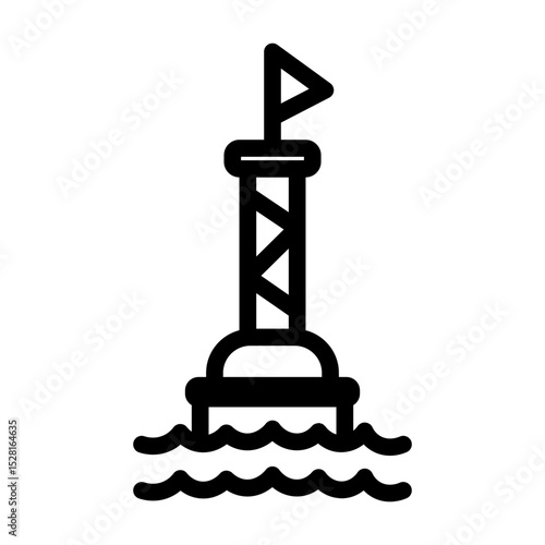 buoy line icon