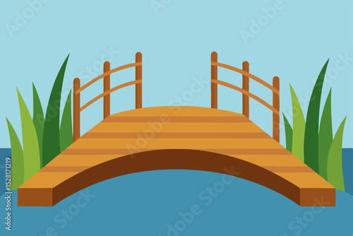 wooden fence on the grass