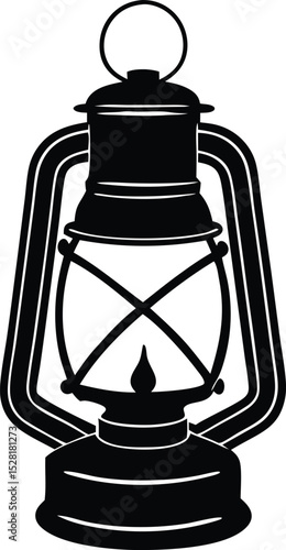 old oil lamp