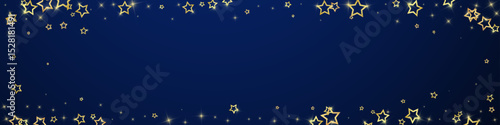 Starry night fairy tale background.