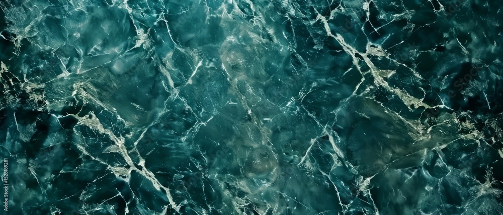 Green Marble Stone Texture Background