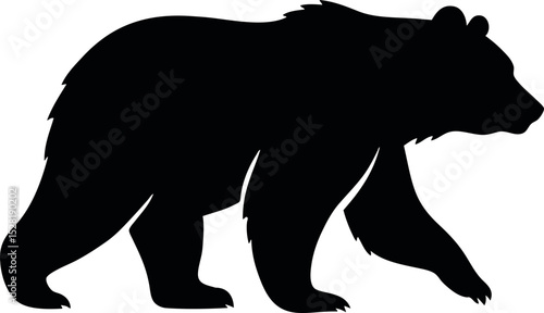 Bear Scalable SVG Vector Graphic with Editable Paths and Layers for Web, UI Design, Digital Art, and Print Applications
