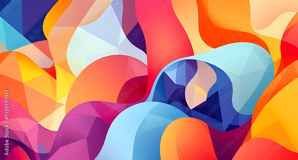 abstract background with colorful waves abstract background with colorful waves