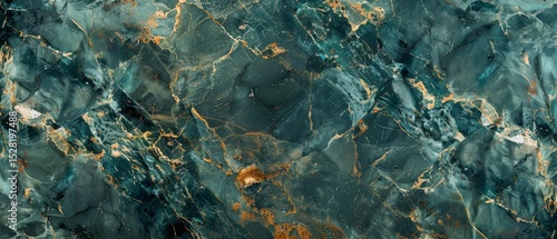 Luxury Emerald Green And Gold Marble Texture Background