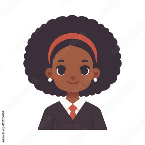 
illustration design of a judge