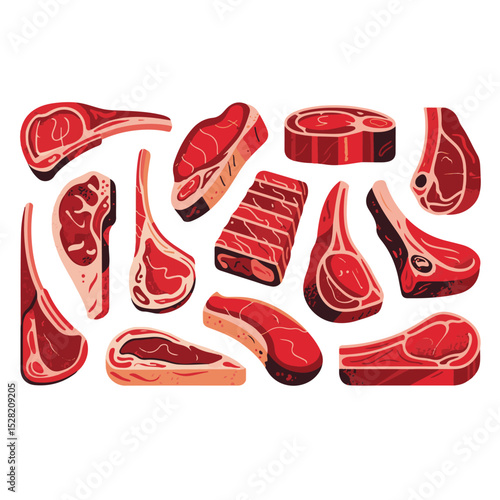 Meat is the edible flesh of animals, commonly consumed as a primary source of protein and essential nutrients