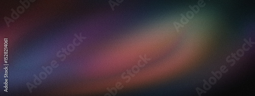 Abstract grainy background with blurred multicolor gradient