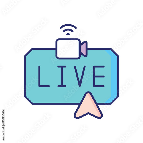Live Vector icon