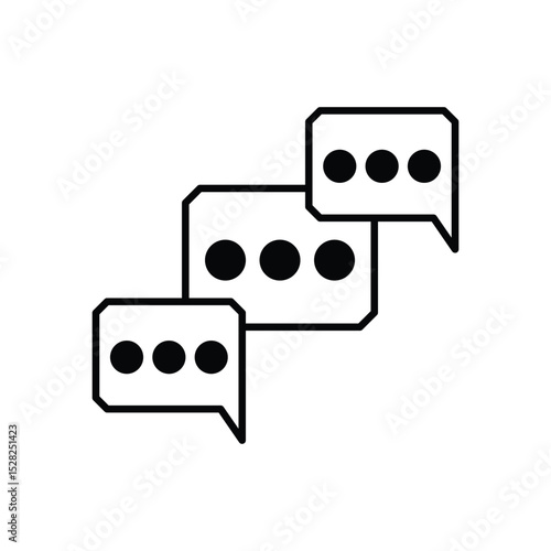 Comments Vector icon