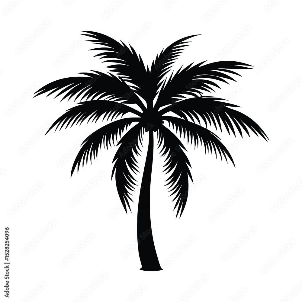 Obraz premium vector tree silhouette