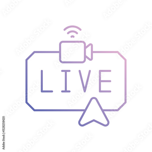 Live Vector icon