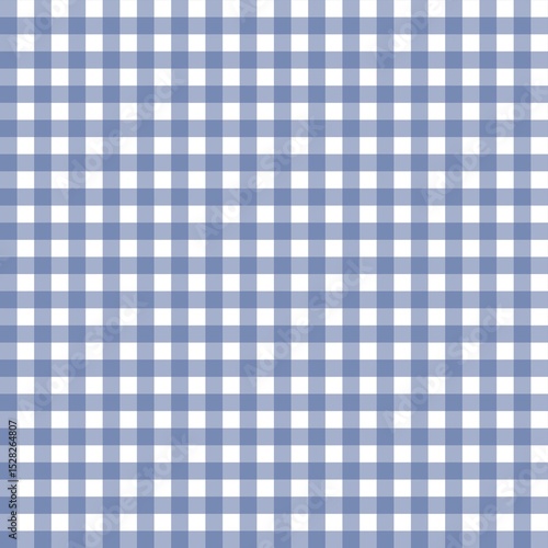 Wallpaper Mural Soft blue gingham plaid pattern with a timeless and clean look. Ideal for fabric design, backgrounds, baby products, crafts, vintage projects, and cozy-themed visuals. Torontodigital.ca
