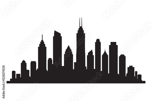 city skyline silhouette
