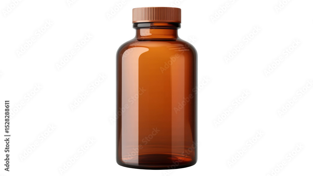 Bottle of medicine on white background Bottle of medicine on white background