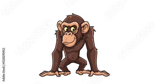 Cartoon monkey 