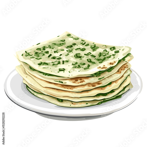 Scallion Pancakes – Crispy Chinese Flatbreads with Chives