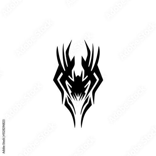 Abstract void of pure darkness, symbolizing depth and the unknown abyss