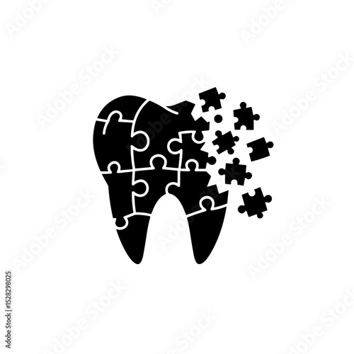 Tooth Award Icon for Pediatric Dental Achievement and Smile Champion Concept