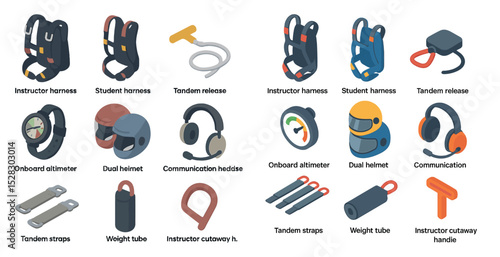 Skydiving equipment essentials for safety and communication