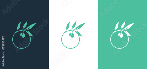 leaf typography logo design inspiration 