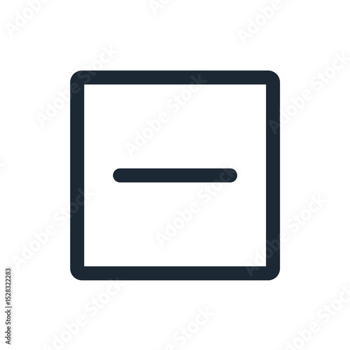 Square laundry symbol with a single horizontal line indicating drying in the shade is recommended care