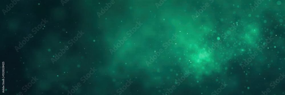 Obraz premium Glowing grainy dark blue-green backdrop, webpage header , pixel, header, depth