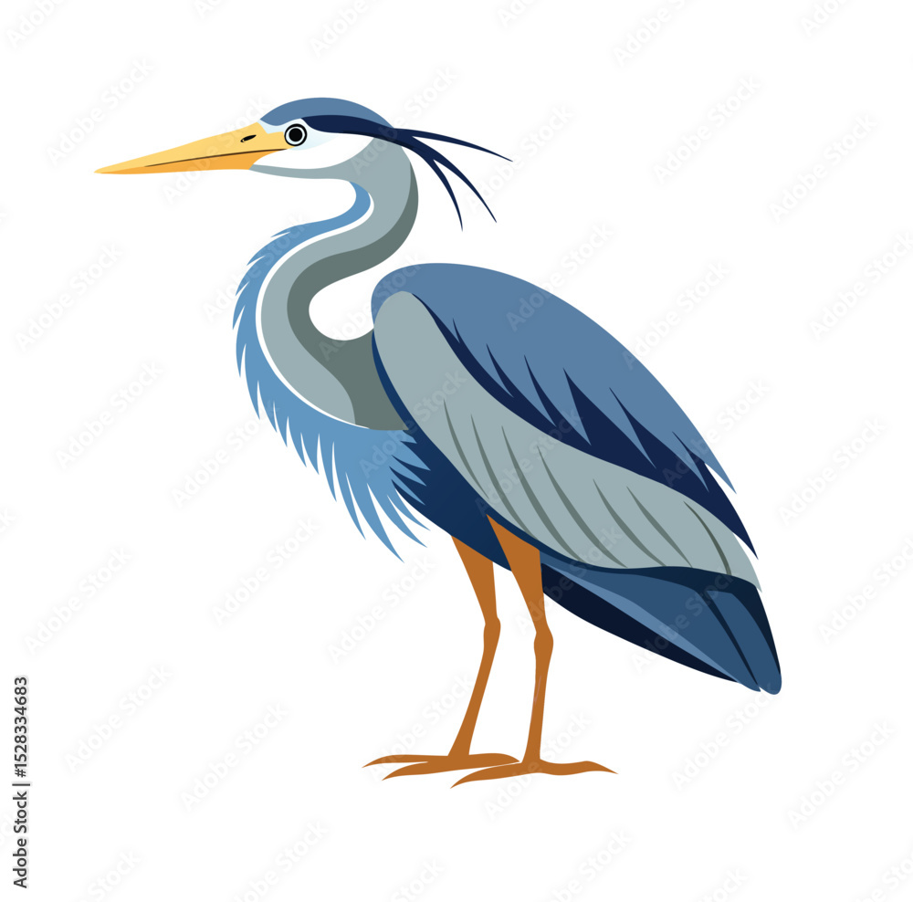 Fototapeta premium great blue heron