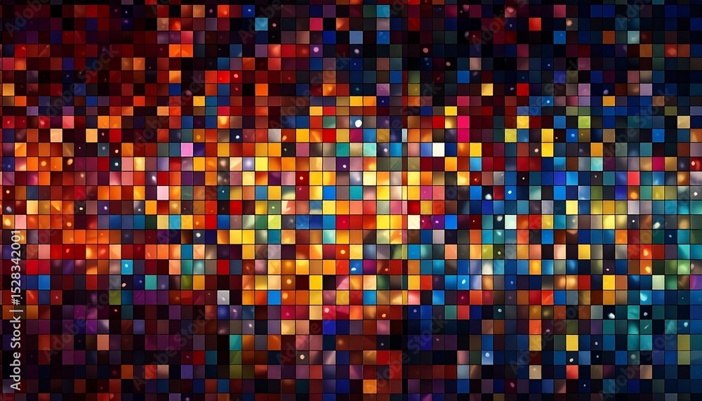 Pixelated grid evolving into photorealistic imagery, generative AI seamlessly blending low-res fragments into stunning high-detail visuals Dimensions 5824 x 3264px 32k full ultra hd high resolution -- Pixelated grid evolving into photorealistic imagery, generative AI seamlessly blending low-res fragments into stunning high-detail visuals Dimensions 5824 x 3264px 32k full ultra hd high resolution --