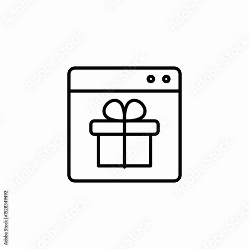 goft page icon sign vector
