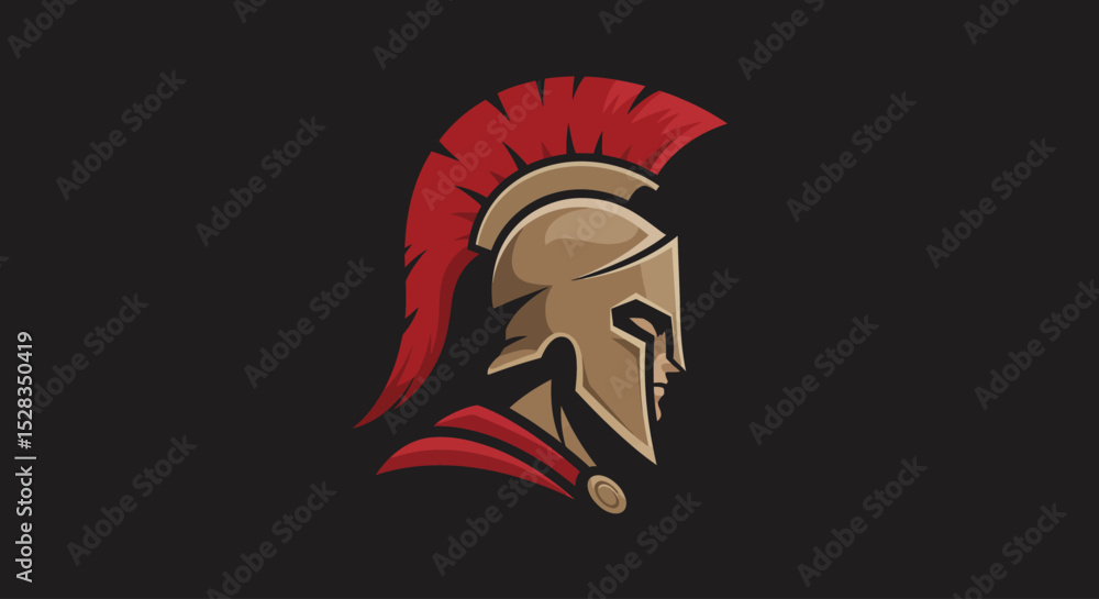 Obraz premium Historical figure profile view