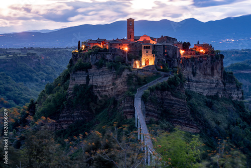 Medieval Village on a Hilltop