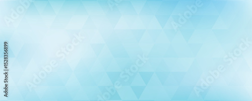Blue triangles. Vector geometric background for presentation. Decor element.