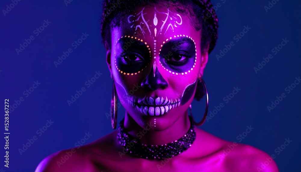 Calavera Catrina Makeup Portrait. Calavera Catrina Makeup Portrait.