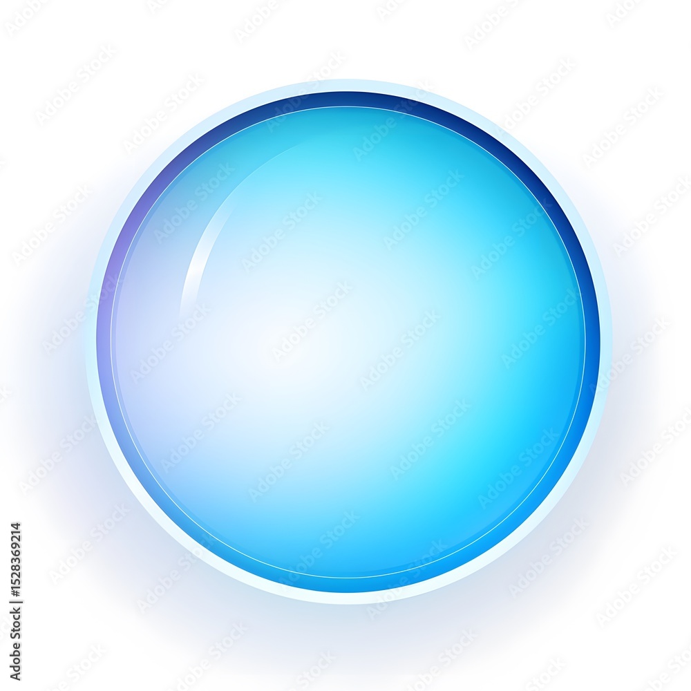 Blue Gradient Circle Abstract Banner Template Illustration Blue Gradient Circle Abstract Banner Template Illustration