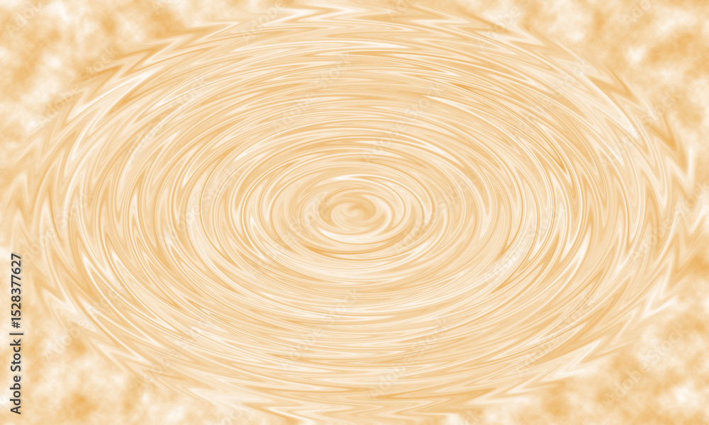 Swirling textured pattern with beige and white ripple effect forming an elliptical spiral shape illustration. Swirling textured pattern with beige and white ripple effect forming an elliptical spiral shape illustration.