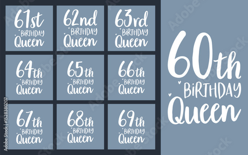 60th birthday queen t shirt design