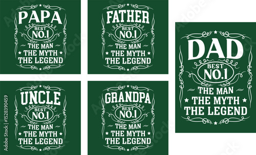 Dad best no 1 the man the myth the legend
